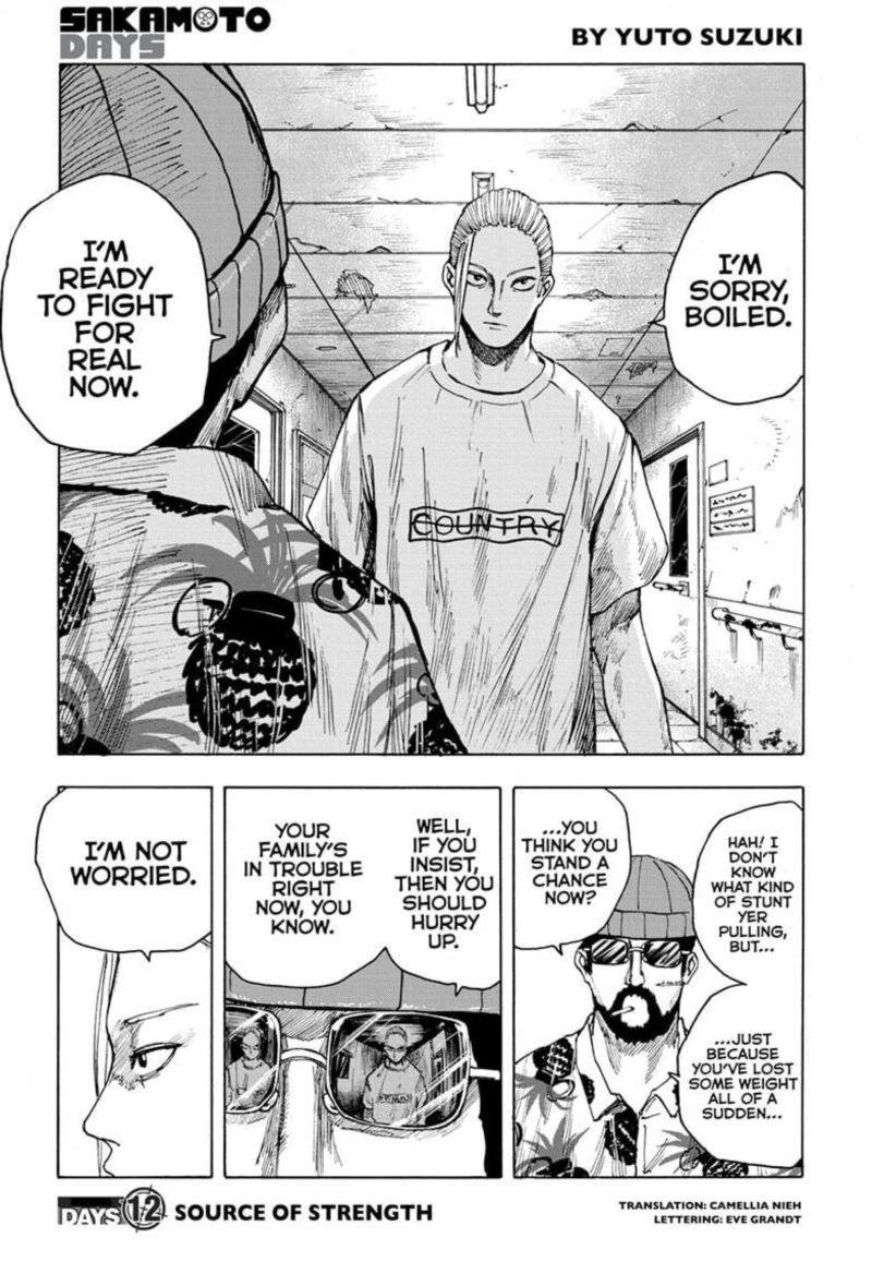 Sakamoto Days Chapter 12